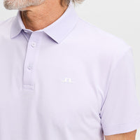 J.Lindeberg Golf Shirt - Bridge Regular Fit - Purple Heather AW26
