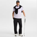 J.Lindeberg Golf Shirt - Bridge Regular Fit - Purple Heather AW26