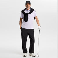 J.Lindeberg Golf Shirt - Bridge Regular Fit - Purple Heather AW26