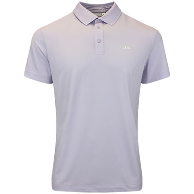 J.Lindeberg Golf Shirt - Bridge Regular Fit - Purple Heather AW26