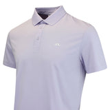 J.Lindeberg Golf Shirt - Bridge Regular Fit - Purple Heather AW26