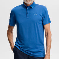 J.Lindeberg Golf Shirt - Bridge Regular Fit - Set Sail AW26