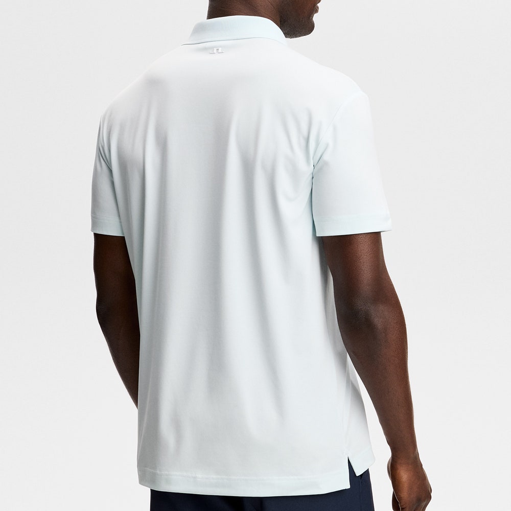 J.Lindeberg Golf Shirt - Bridge Regular Fit - Sky Light SS26