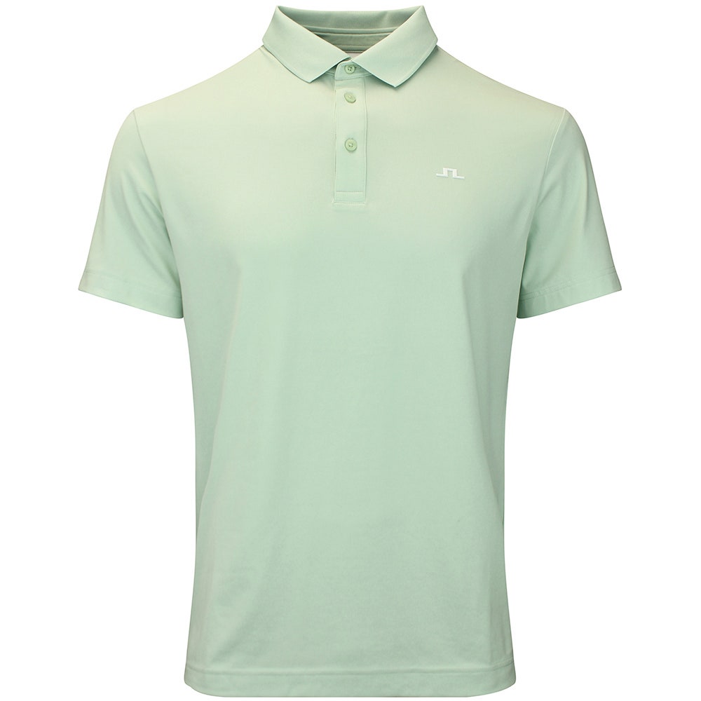 J.Lindeberg Golf Shirt - Bridge Regular Fit - Subtle Green AW26