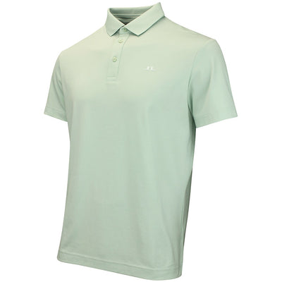 J.Lindeberg Golf Shirt - Bridge Regular Fit - Subtle Green AW26
