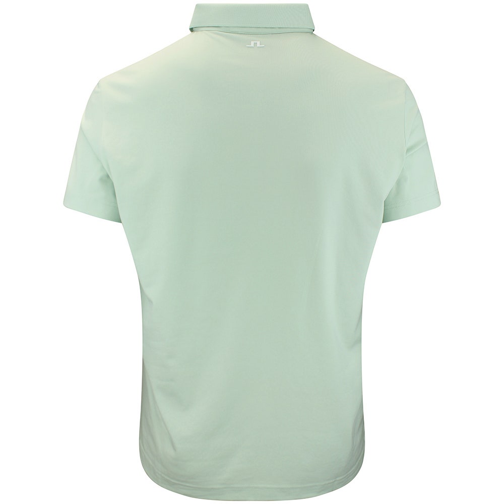J.Lindeberg Golf Shirt - Bridge Regular Fit - Subtle Green AW26