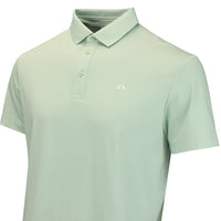 J.Lindeberg Golf Shirt - Bridge Regular Fit - Subtle Green AW26