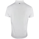 J.Lindeberg Golf Shirt - Bridge Regular Fit - White SS26