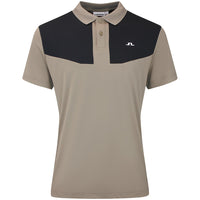 J.Lindeberg Golf Shirt - Calex Reg. Fit Polo - Black AW26