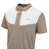 J.Lindeberg Golf Shirt - Calex Reg. Fit Polo - Brindle AW26