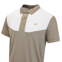 J.Lindeberg Golf Shirt - Calex Reg. Fit Polo - Brindle AW26