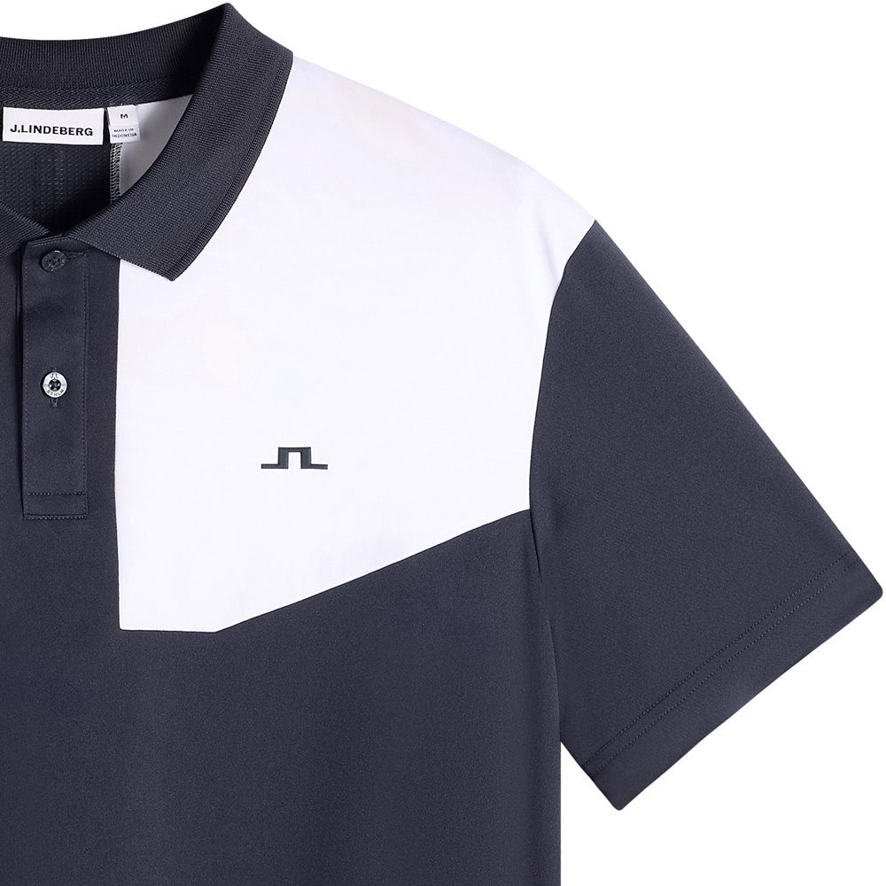 J.Lindeberg Golf Shirt - Calex Reg. Fit Polo - JL Navy AW26