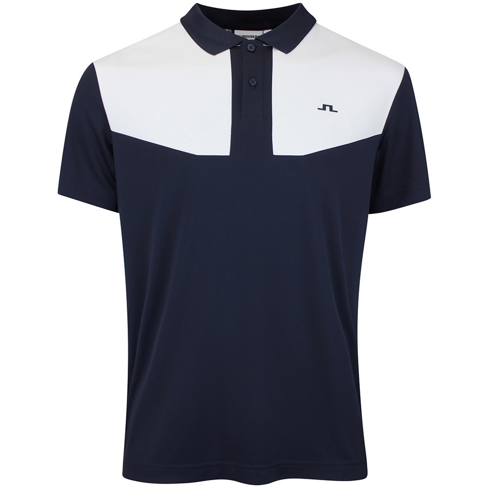 J.Lindeberg Golf Shirt - Calex Reg. Fit Polo - JL Navy AW26