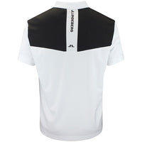 J.Lindeberg Golf Shirt - Calex Reg. Fit Polo - White AW26