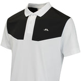 J.Lindeberg Golf Shirt - Calex Reg. Fit Polo - White AW26