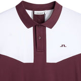 J.Lindeberg Golf Shirt - Calex Reg. Fit Polo - Winetasting AW26