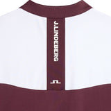 J.Lindeberg Golf Shirt - Calex Reg. Fit Polo - Winetasting AW26