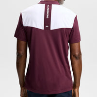 J.Lindeberg Golf Shirt - Calex Reg. Fit Polo - Winetasting AW26