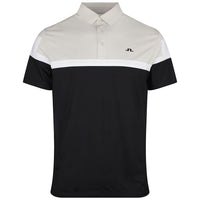 J.Lindeberg Golf Shirt - Emil Regular Fit - Black SS26