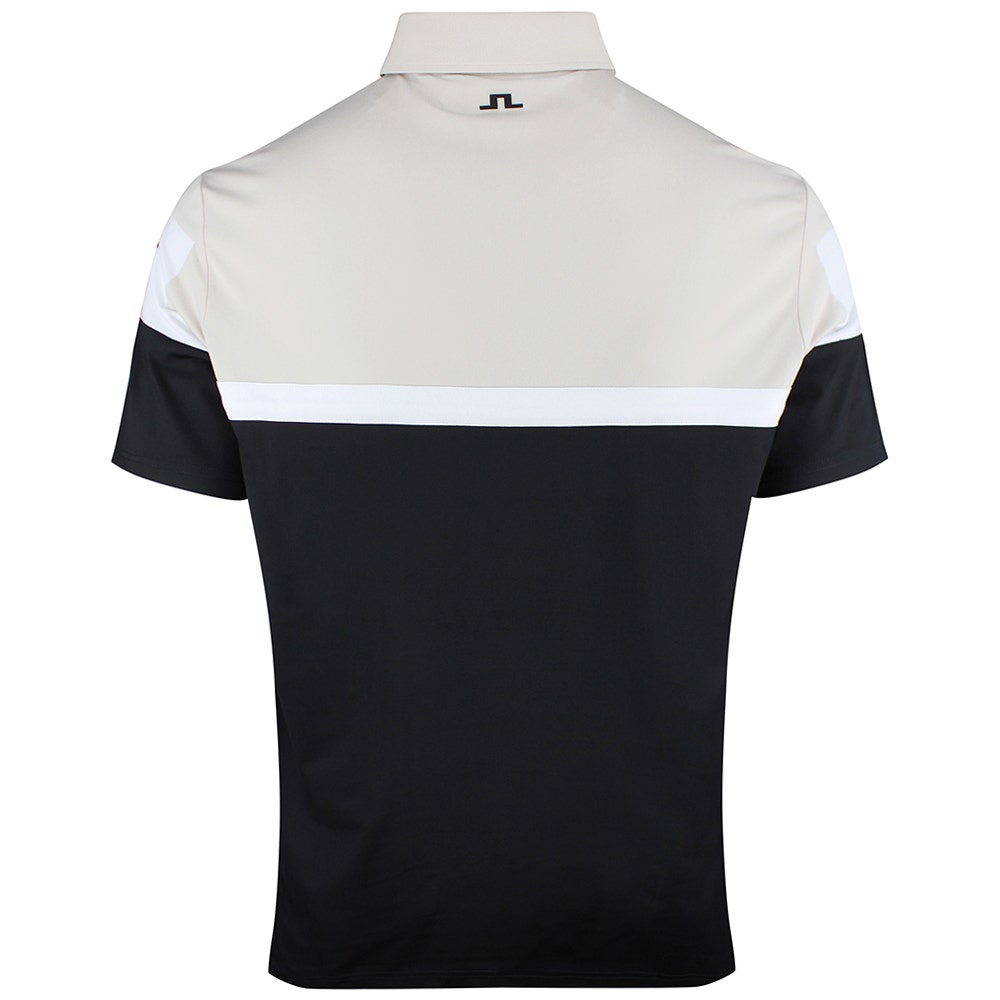 J.Lindeberg Golf Shirt - Emil Regular Fit - Black SS26