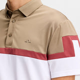 J.Lindeberg Golf Shirt - Emil Regular Fit - Brindle SS26