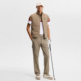 J.Lindeberg Golf Shirt - Emil Regular Fit - Brindle SS26