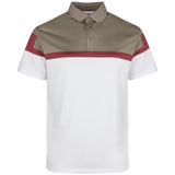 J.Lindeberg Golf Shirt - Emil Regular Fit - Brindle SS26