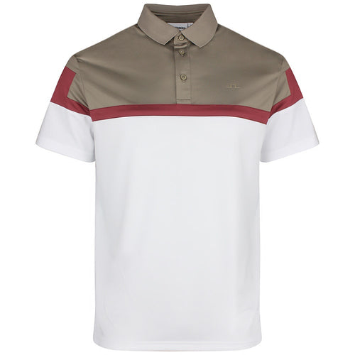 J.Lindeberg Golf Shirt - Emil Regular Fit - Brindle SS26