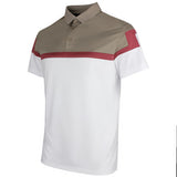 J.Lindeberg Golf Shirt - Emil Regular Fit - Brindle SS26