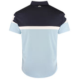 J.Lindeberg Golf Shirt - Emil Regular Fit - Forget-Me-Not SS26