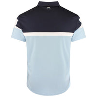 J.Lindeberg Golf Shirt - Emil Regular Fit - Forget-Me-Not SS26