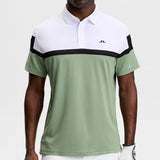 J.Lindeberg Golf Shirt - Emil Regular Fit - Hedge Green SS26