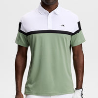 J.Lindeberg Golf Shirt - Emil Regular Fit - Hedge Green SS26