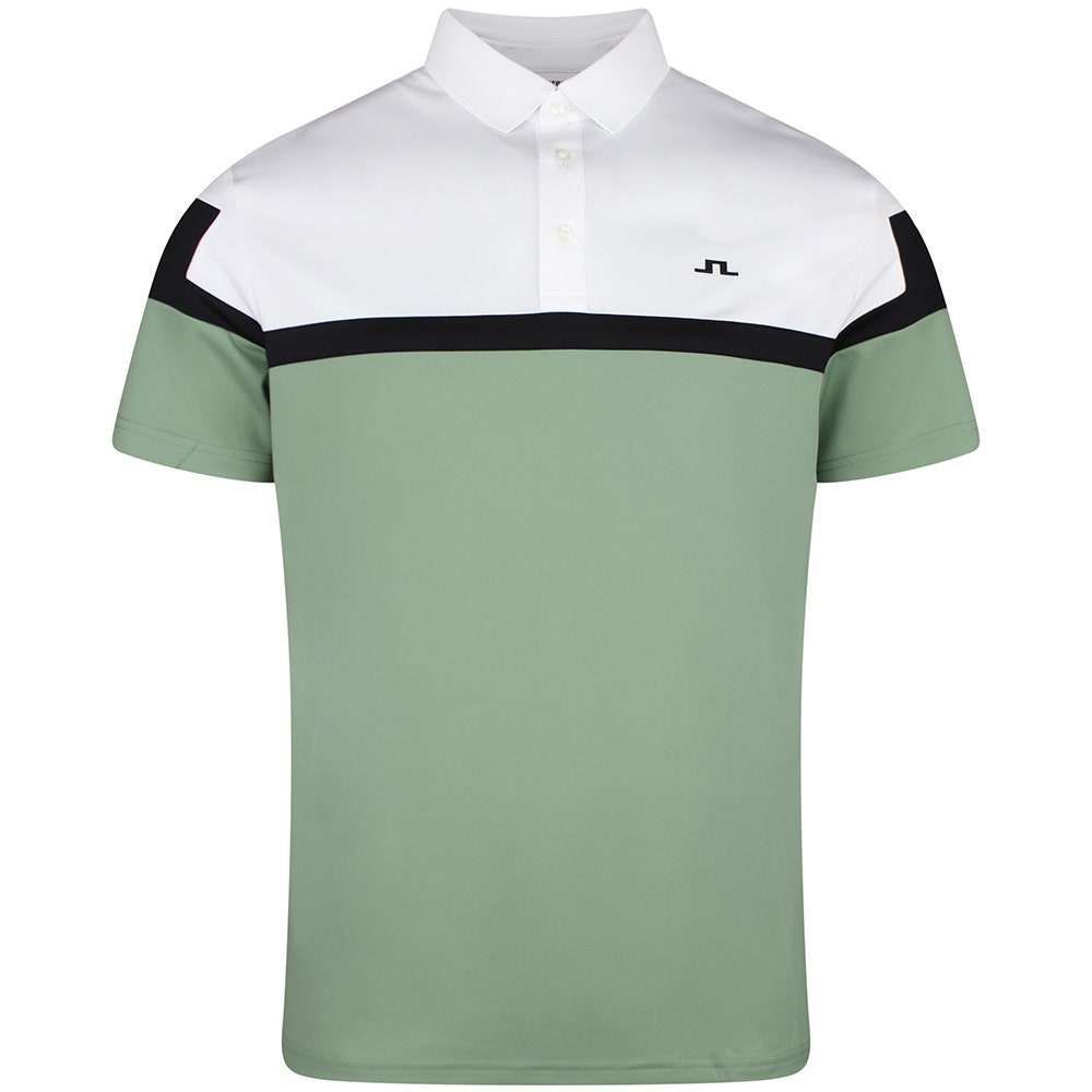 J.Lindeberg Golf Shirt - Emil Regular Fit - Hedge Green SS26