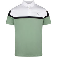 J.Lindeberg Golf Shirt - Emil Regular Fit - Hedge Green SS26