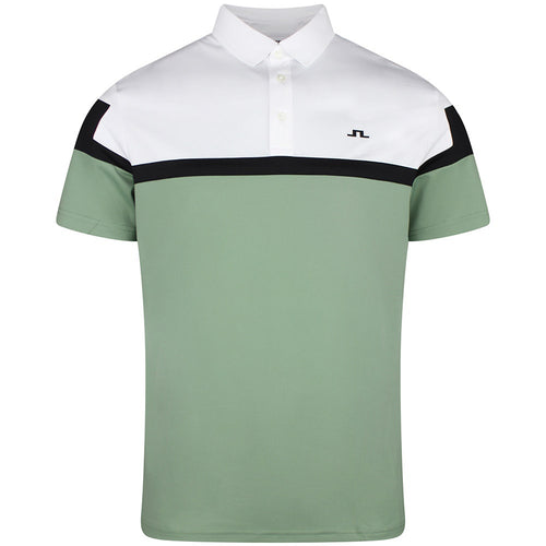 J.Lindeberg Golf Shirt - Emil Regular Fit - Hedge Green SS26