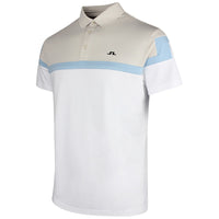 J.Lindeberg Golf Shirt - Emil Regular Fit - White SS26