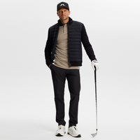 J.Lindeberg Golf Shirt - Finn Polo - Black AW26