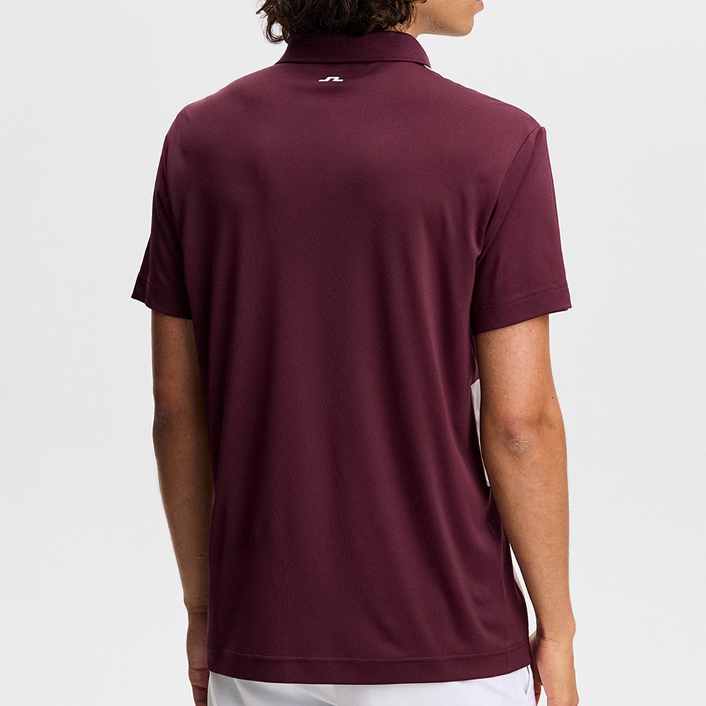 J.Lindeberg Golf Shirt - Finn Polo - Winetasting AW26