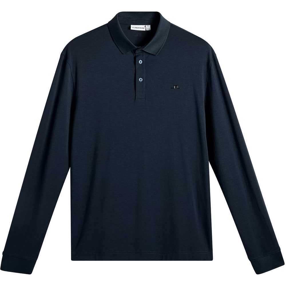 J.Lindeberg Golf Shirt - Florian Reg. Fit LS Polo - JL Navy AW26
