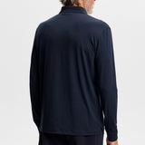 J.Lindeberg Golf Shirt - Florian Reg. Fit LS Polo - JL Navy AW26