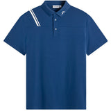 J.Lindeberg Golf Shirt - Fred Regular Fit - Estate Blue SH26