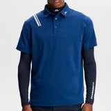 J.Lindeberg Golf Shirt - Fred Regular Fit - Estate Blue SH26