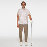 J.Lindeberg Golf Shirt - George Print Reg. Fit - String PS26