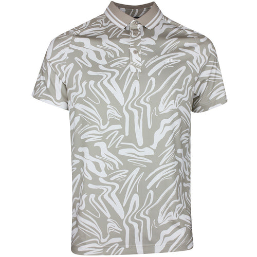 J.Lindeberg Golf Shirt - George Print Reg. Fit - String PS26