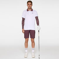 J.Lindeberg Golf Shirt - Glen Regular Fit - White AW25
