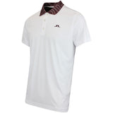 J.Lindeberg Golf Shirt - Glen Regular Fit - White AW25