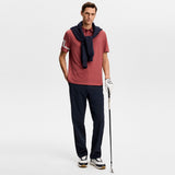 J.Lindeberg Golf Shirt - Heath Regular Fit - Apple Butter SS26