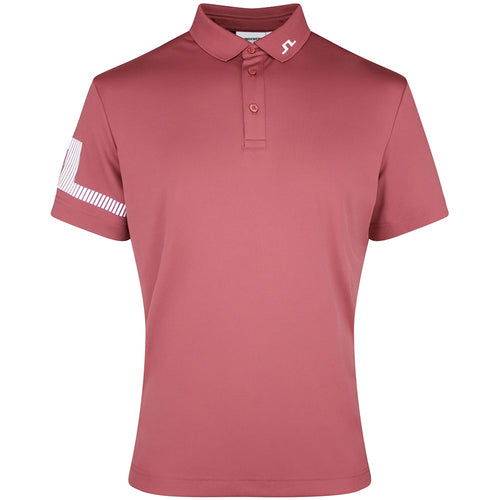 J.Lindeberg Golf Shirt - Heath Regular Fit - Apple Butter SS26