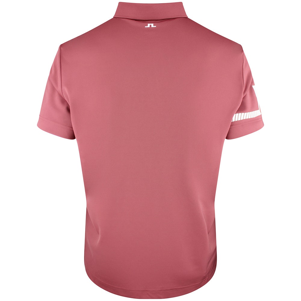 J.Lindeberg Golf Shirt - Heath Regular Fit - Apple Butter SS26